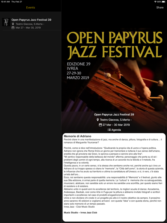 Screenshot #4 pour Ivrea Jazz