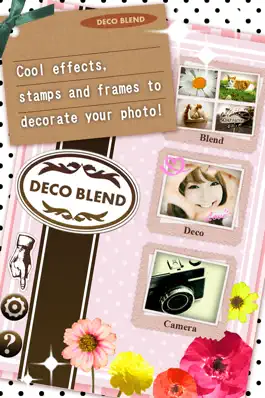 Game screenshot DecoBlend-Cute photo editor mod apk