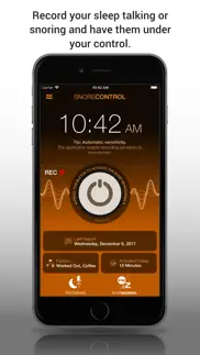 snore control iphone screenshot 1
