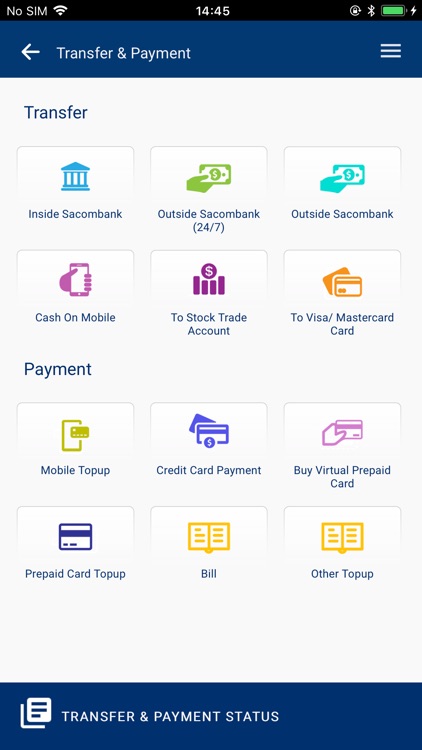 Sacombank mBanking screenshot-5