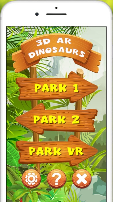 AR 3D dinosaurs Screenshot