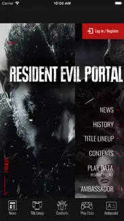 resident evil portal iphone screenshot 1
