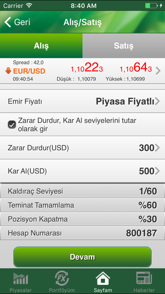 #5. Garanti FX Trader (iOS) بواسطة: GARANTI YATIRIM MENKUL KIYMETLER AS