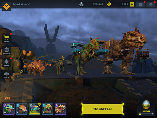 Dino Squad: Online Action iPad app afbeelding 6