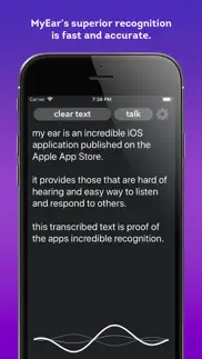 app myear iphone screenshot 2