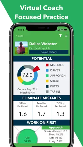 Game screenshot V1 Game: Golf GPS Distances apk