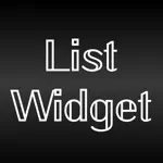 List Widget Maker: ListWidget App Cancel