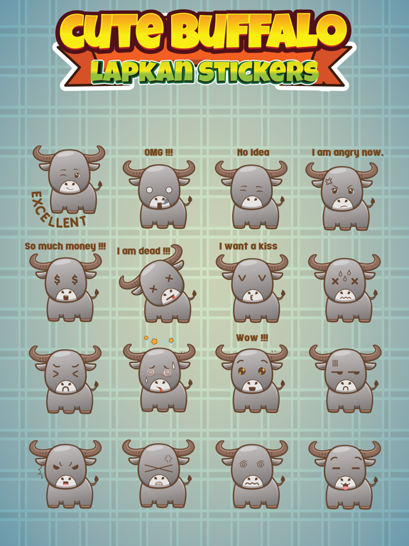 Screenshot #5 pour Sticker Me Cute Buffalo