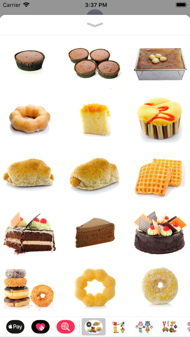 Sweet Treat Dessert Stickers Screenshot