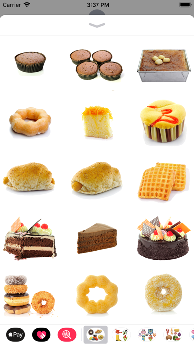 Screenshot #1 pour Stickers Dessert