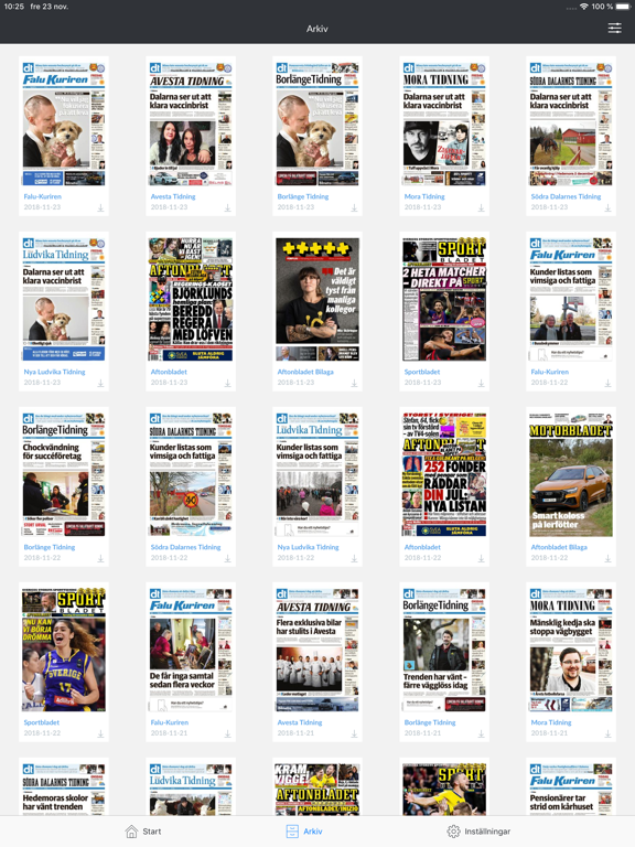 Screenshot #5 pour Falu-Kuriren e-tidning