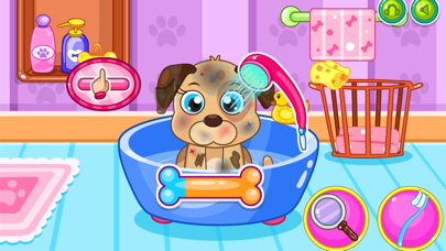 Caring for puppy salon games Screenshot