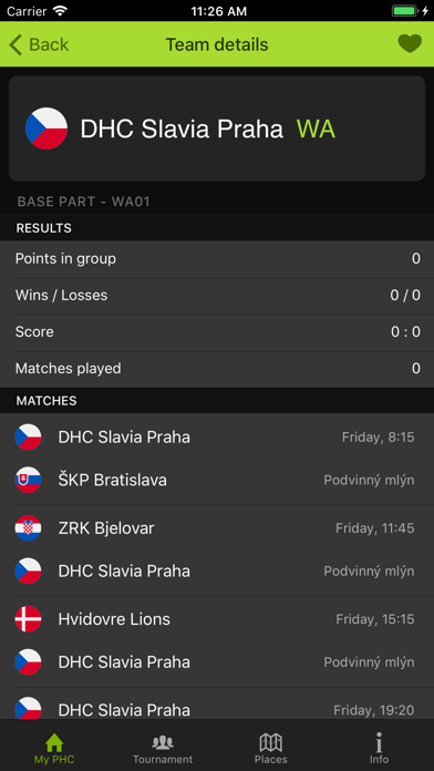 Prague Handball Cup Screenshot
