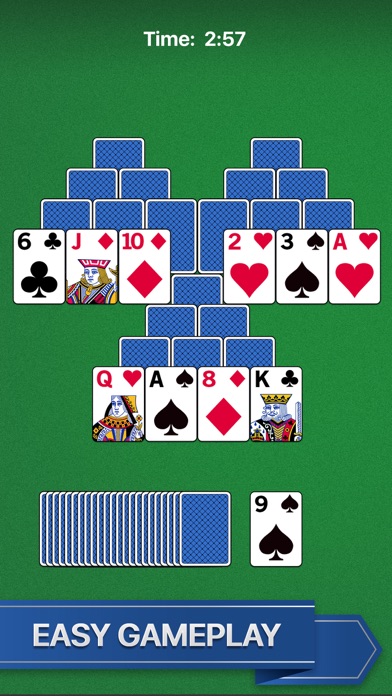 TriPeaks Solitaire Puzzle Game screenshot 1