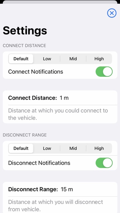 VAM Digital Key Mobile Screenshot