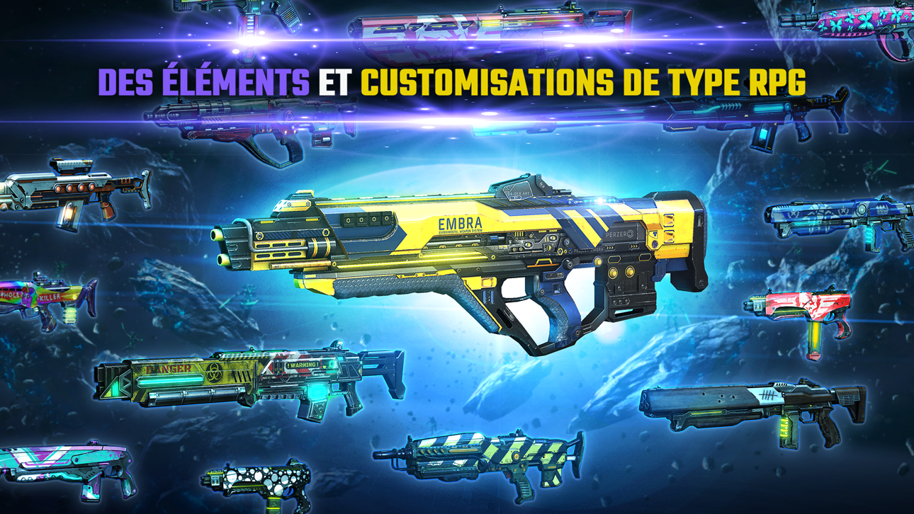 Shadowgun Legends: Online FPS iOS Mod IPA screenshot 4 - iOS game interface