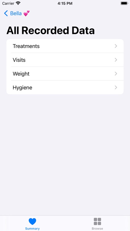 Pet Health App