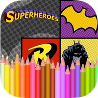 색칠 공부 책 영웅 PC 용