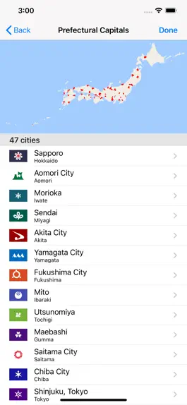 Game screenshot Prefectural Capitals in Japan mod apk