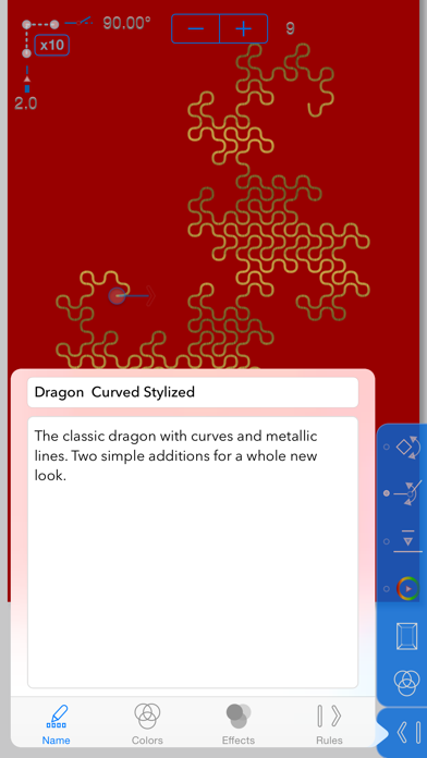 FractalScapes Fractal Designer Screenshot