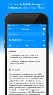 dictionary - english iphone screenshot 1