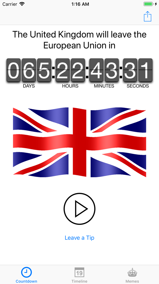 Brexit O'Clock - 1.0.4 - (iOS)