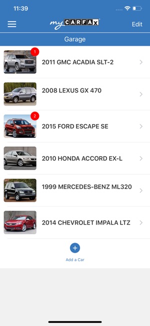 Mycarfax Car Maintenance On The App Store