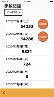 シンプル歩数計 iphone screenshot 3