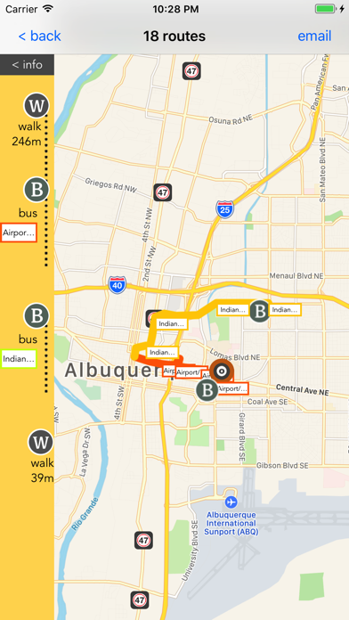 Screenshot #2 pour Albuquerque Public Transport