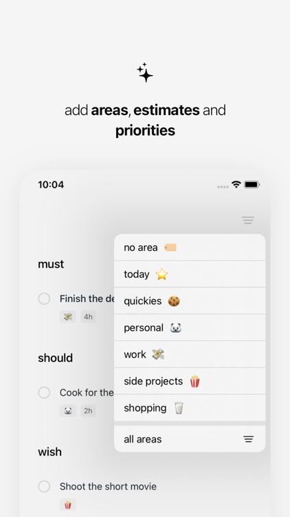 Note - to do list and tasks