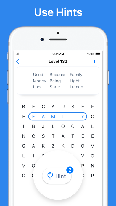 screenshot of Word Search - Crossword Game 4