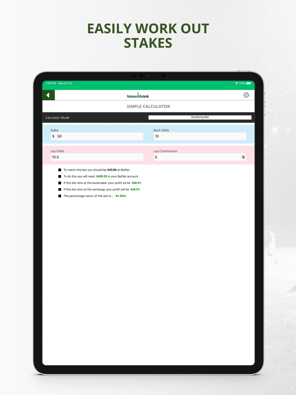 Screenshot #5 pour Bonusbank - Matched Betting