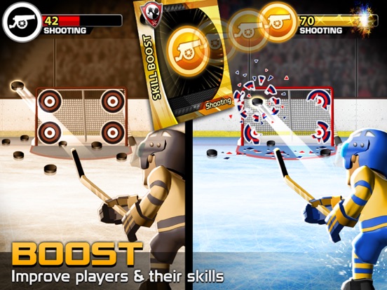 Big Win Hockey iPad app afbeelding 3