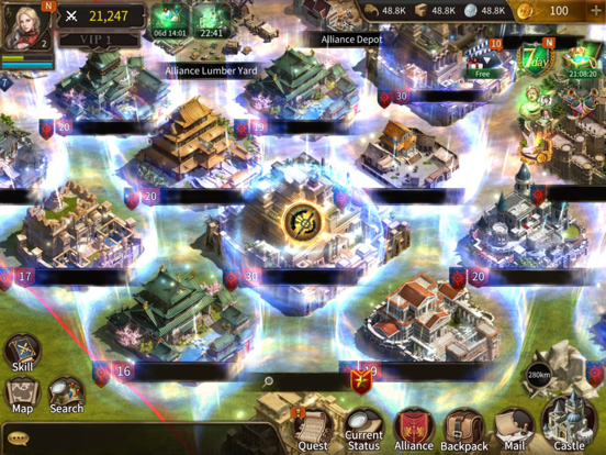 Reign of Empires: War Conquest iPad app afbeelding 9