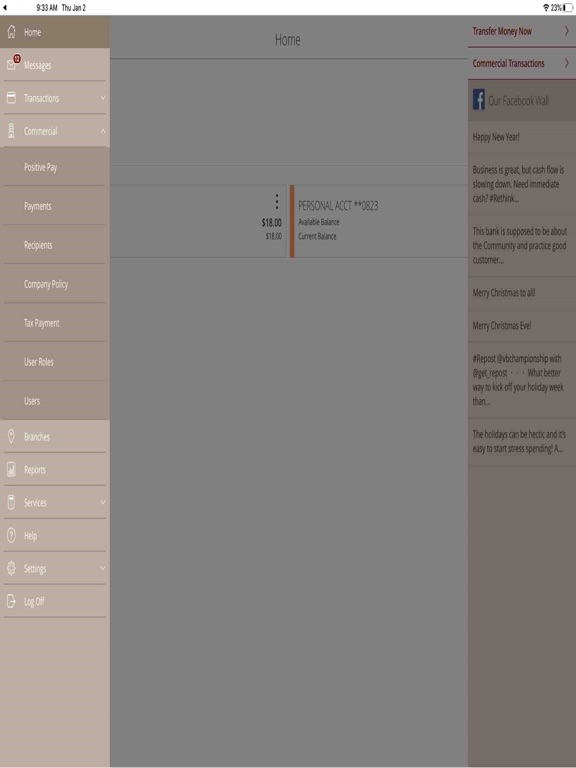 Screenshot #6 pour Veritex Mobile Banking