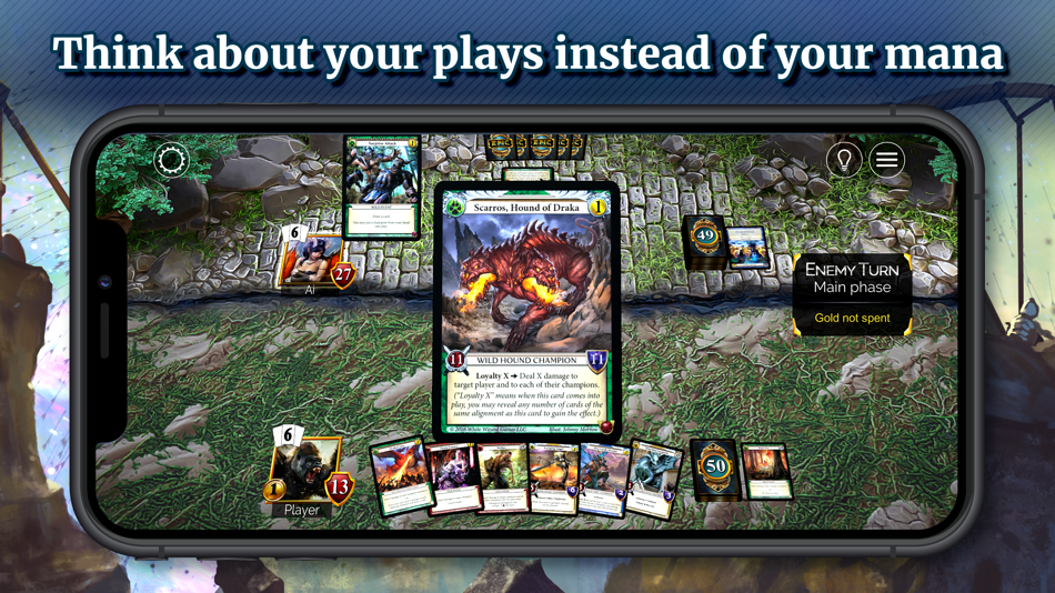 #1. Epic Card Game (iOS) By: White Wizard Games