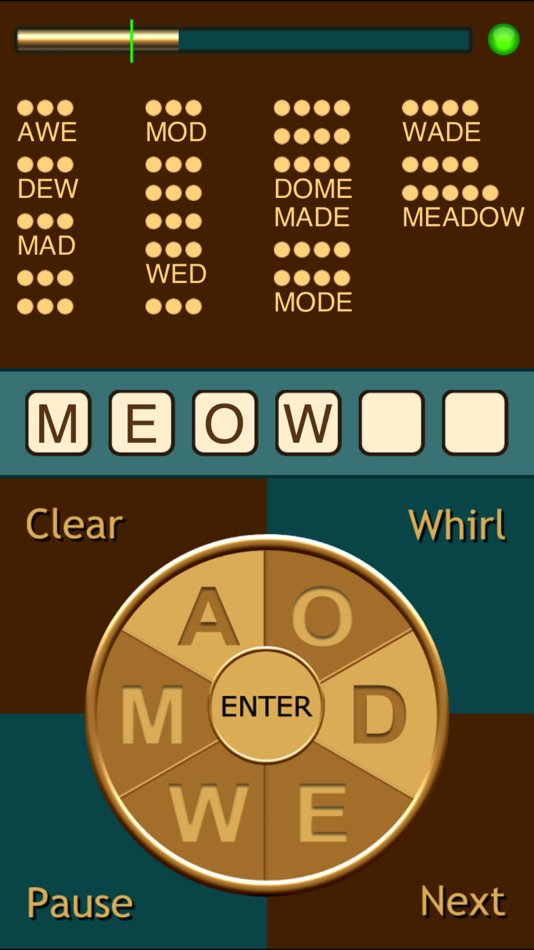 #1. Whirly Word (iOS) 由: Mighty Mighty Good Games