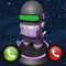 Choose your call or video option to make call with Impostor from Space