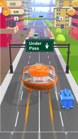 Game screenshot Futuristic Bus 3D apk