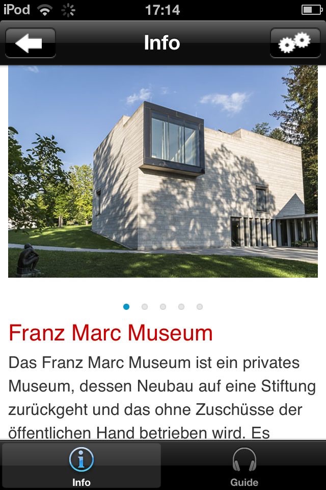 Franz Marc Museum screenshot 2