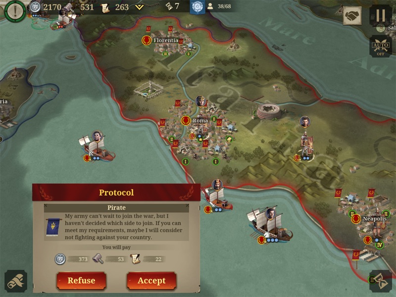 Great Conqueror: Rome screenshot 12