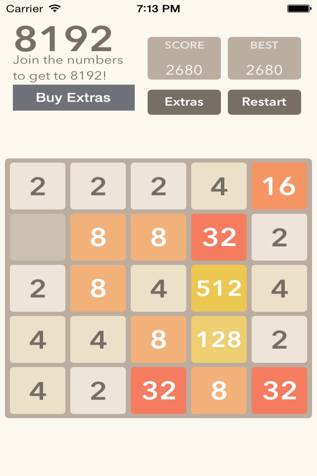 2048 Slider - The 2048 Puzzle screenshot 2