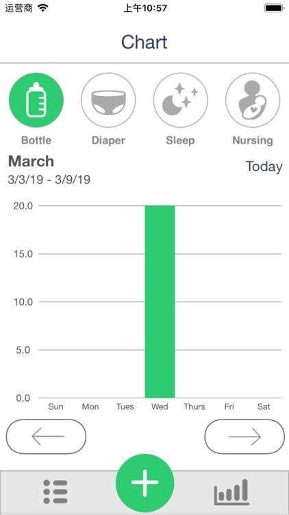 Baby tracker app - baby diary