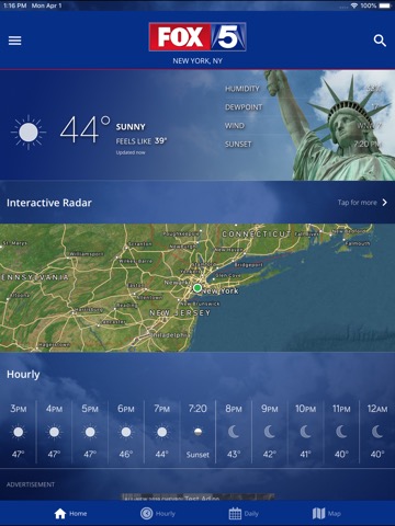 FOX 5 New York: Weatherのおすすめ画像1