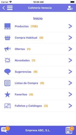 iHoreca App screenshot 1