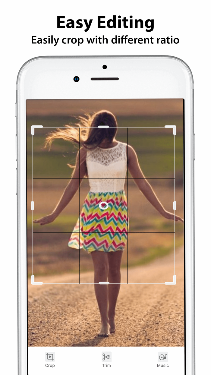 Video Crop Cut - Adjust Music