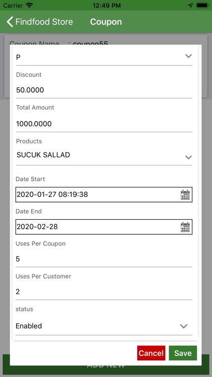 Restaurang-App screenshot-7