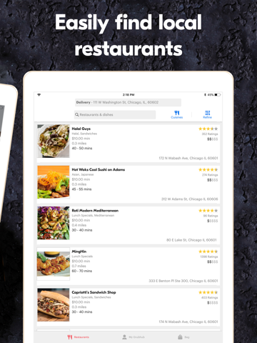 Grubhub: Food Delivery screenshot 3