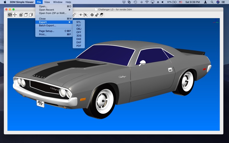 3DM Simple Viewer screenshot 1