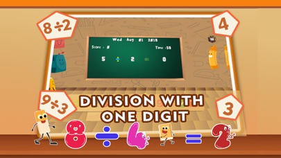 Screenshot #1 pour Division Maths Enfants Jeux